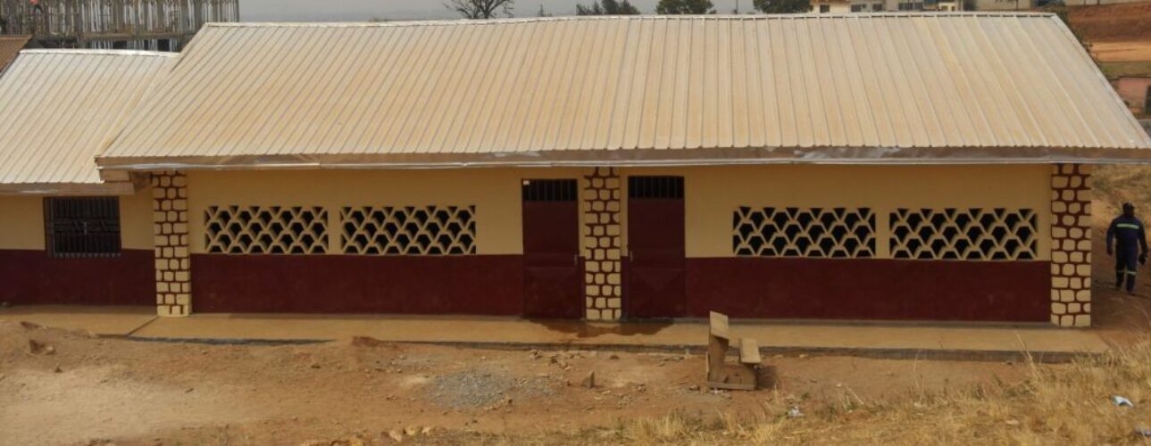 Construction of a block of two classrooms and head teachers office at GNPS Army Camp
