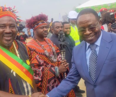 Inauguration ceremony of the Liquefied Petroleum Gas (LPG) filling centre of Bamenda