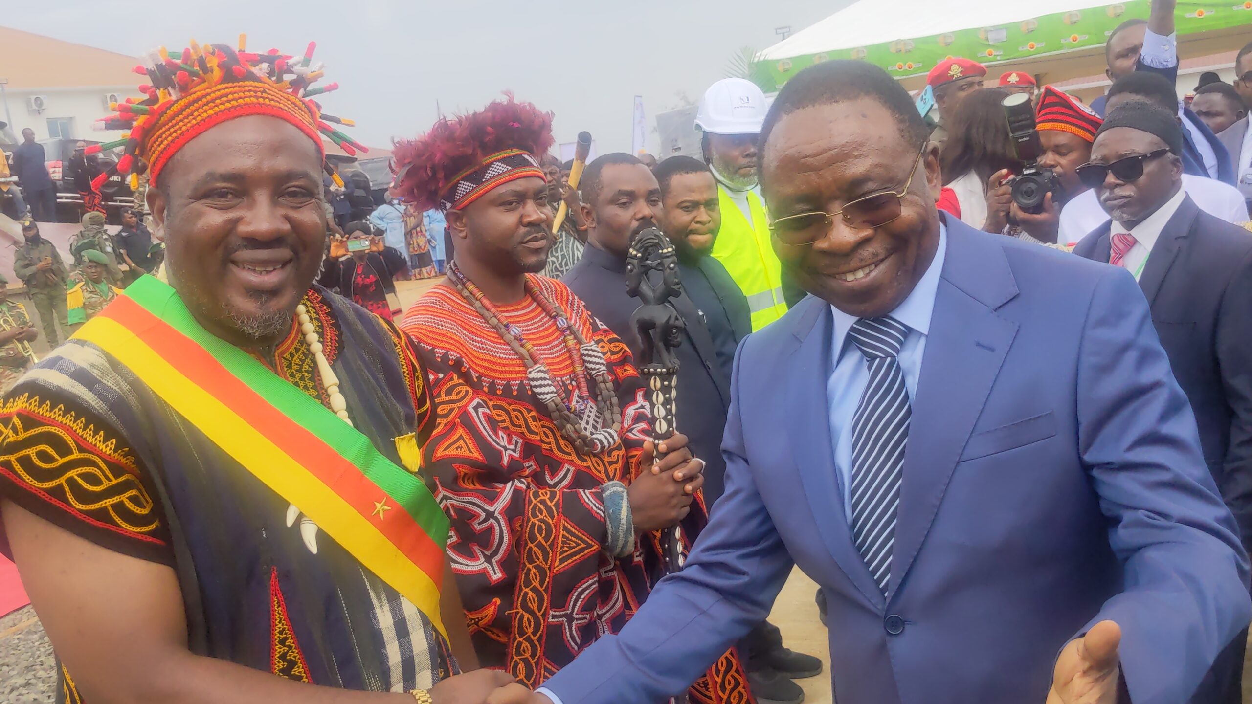 Inauguration ceremony of the Liquefied Petroleum Gas (LPG) filling centre of Bamenda Inauguration ceremony of the Liquefied Petroleum Gas (LPG) filling centre of Bamenda